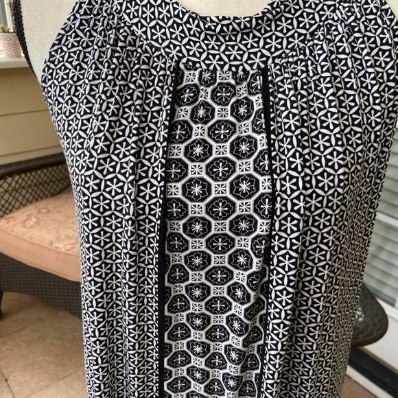 Max Edition Halter Neck Black & White Print Dress - Medium - Very Good Condition - Picture 5 of 11